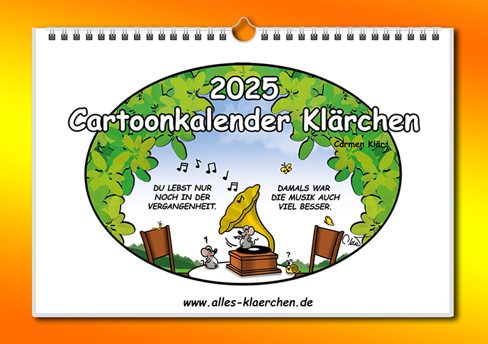 Cartoonkalender 2025